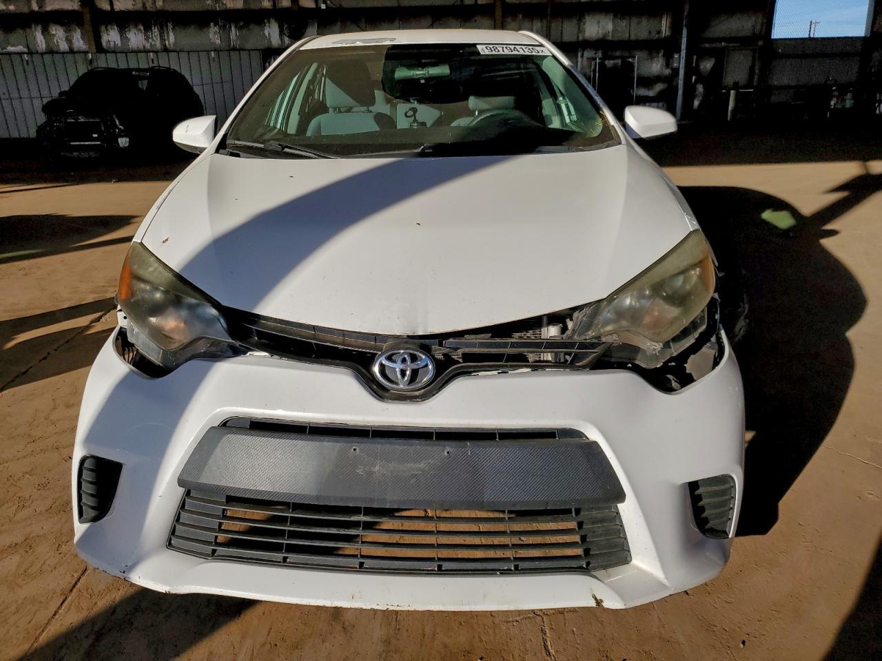 2016 TOYOTA COROLLA