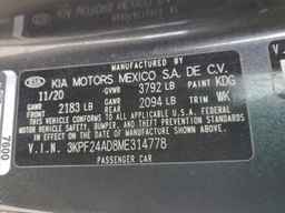 2021 KIA FORTE