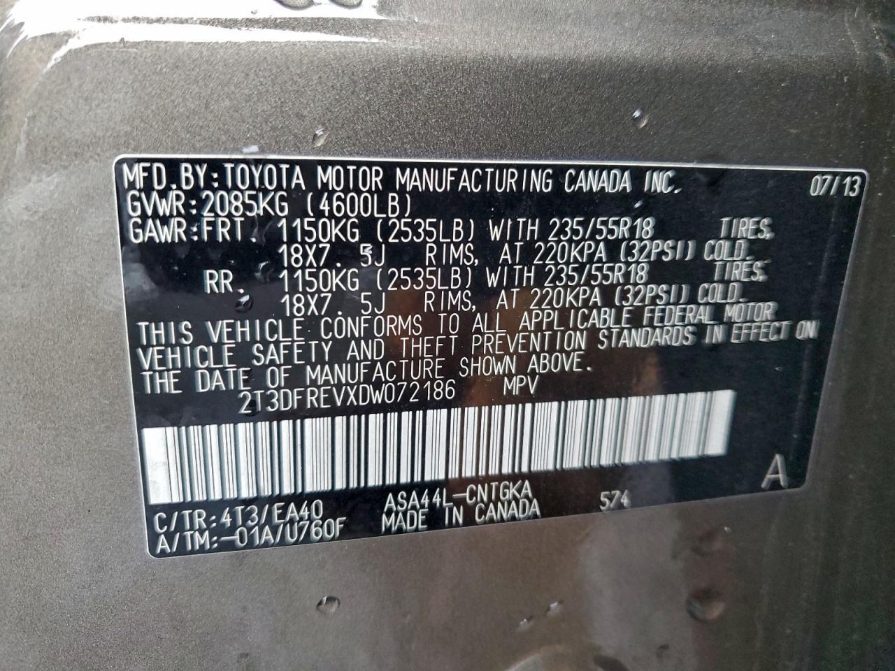 2013 TOYOTA RAV4