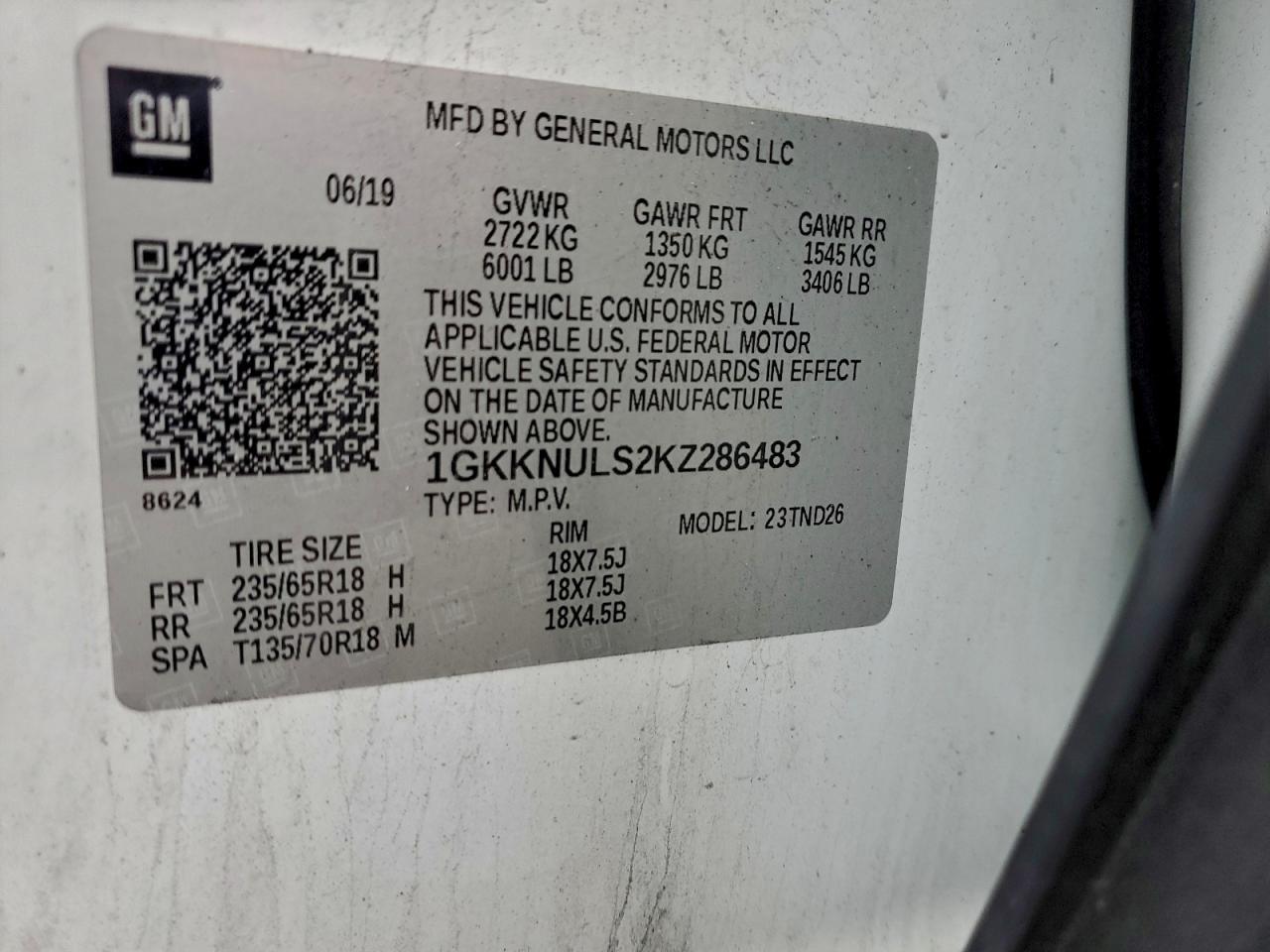 2019 GMC ACADIA
