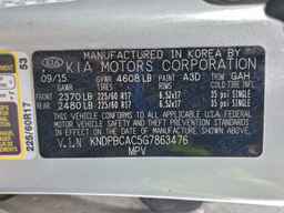 2016 KIA SPORTAGE