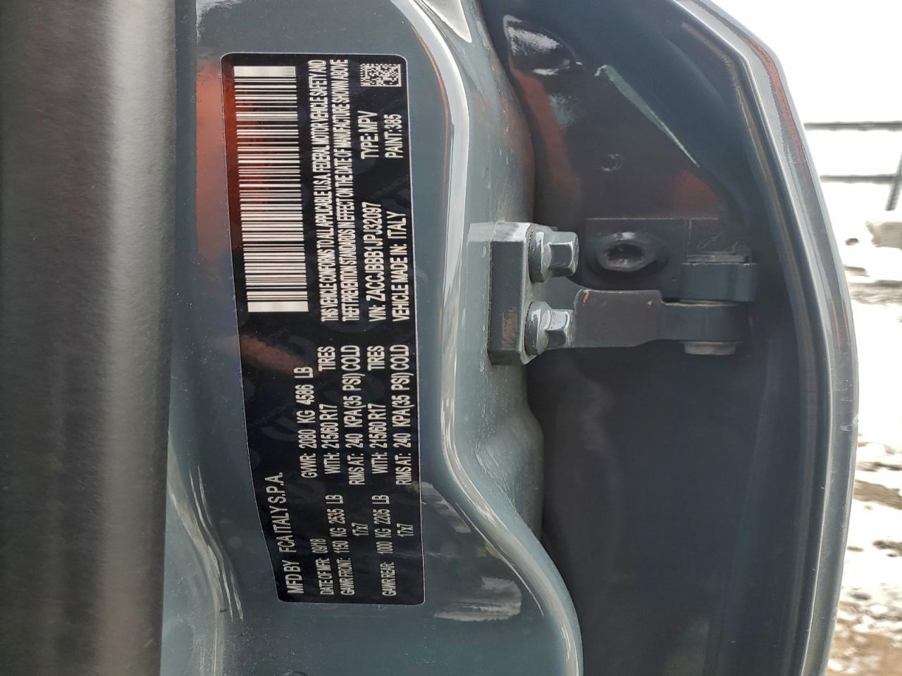 2018 JEEP Renegade