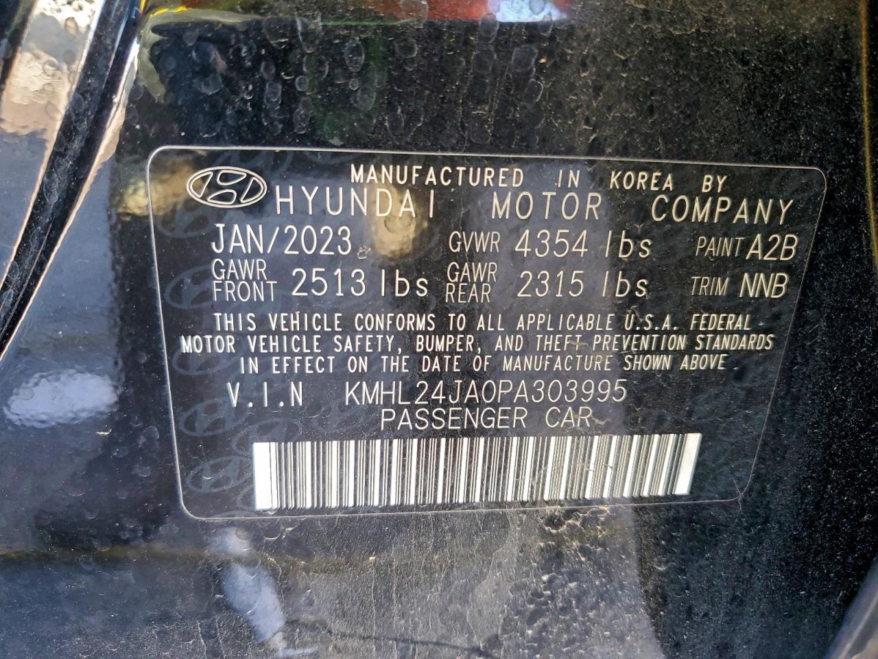 2023 HYUNDAI SONATA