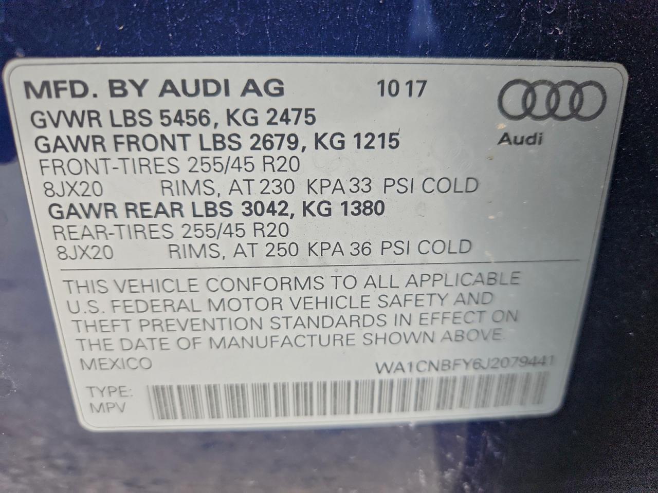 2018 AUDI Q5