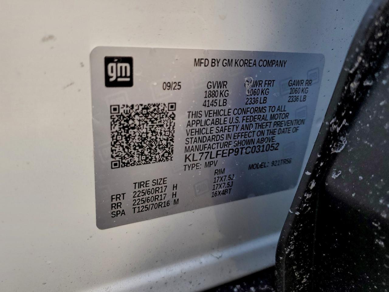 2026 CHEVROLET TRAX