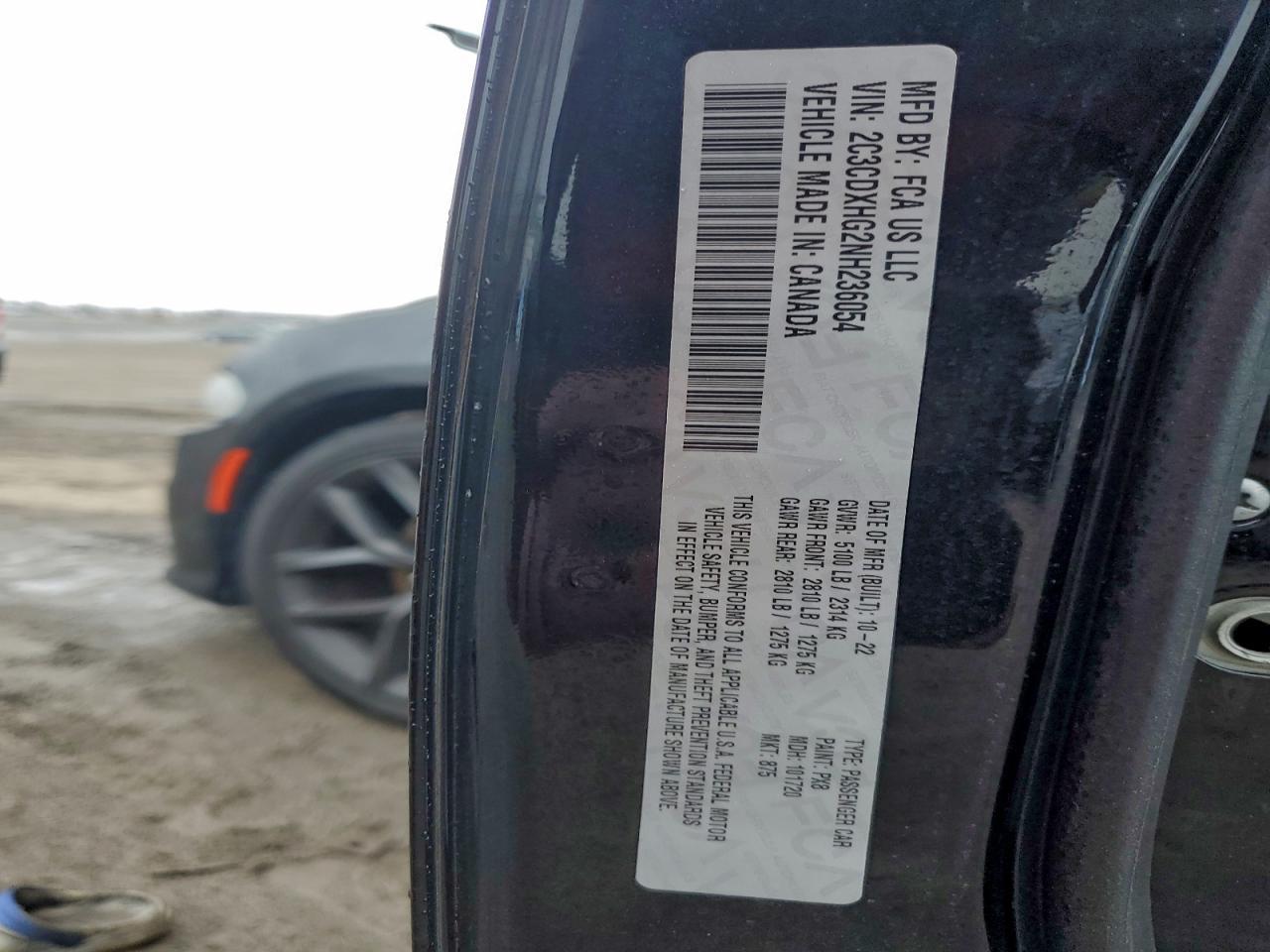 2022 DODGE CHARGER