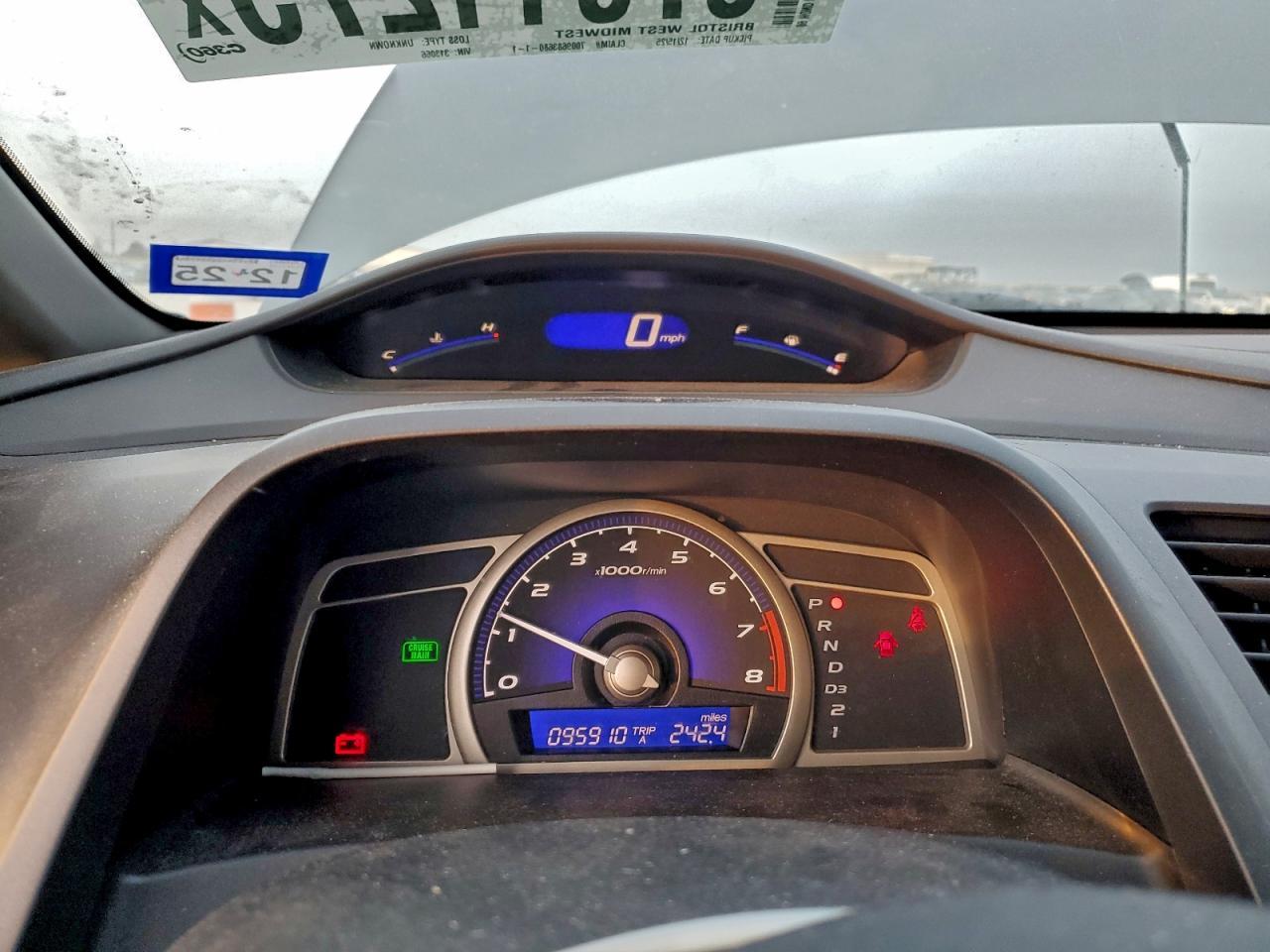 2009 HONDA CIVIC