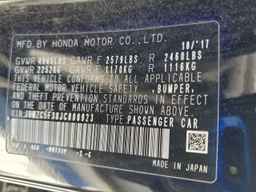 2018 HONDA Clarity