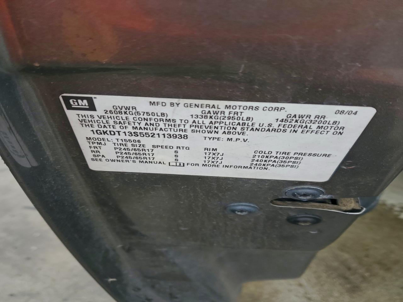 2005 GMC Envoy