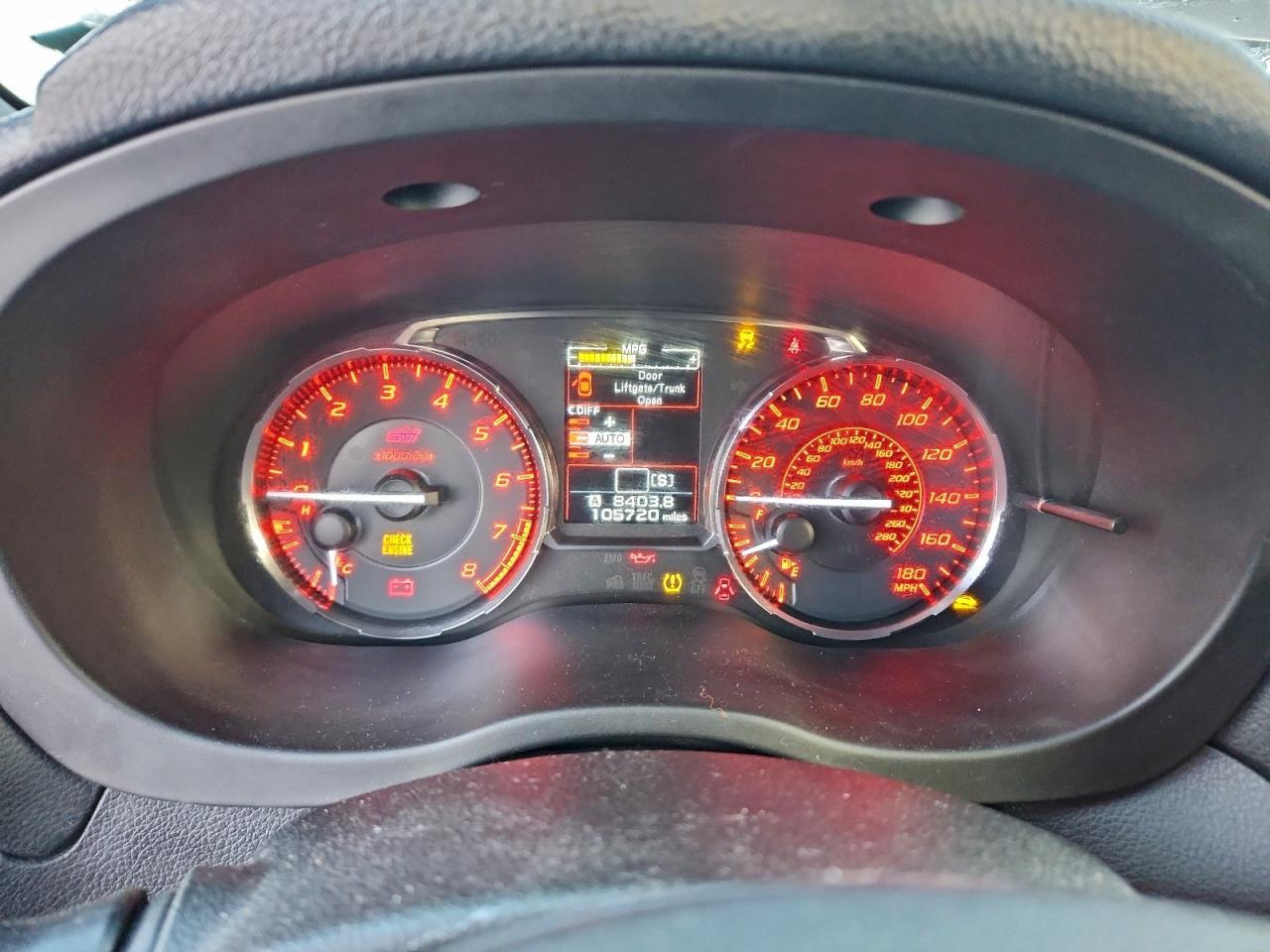 2015 SUBARU WRX