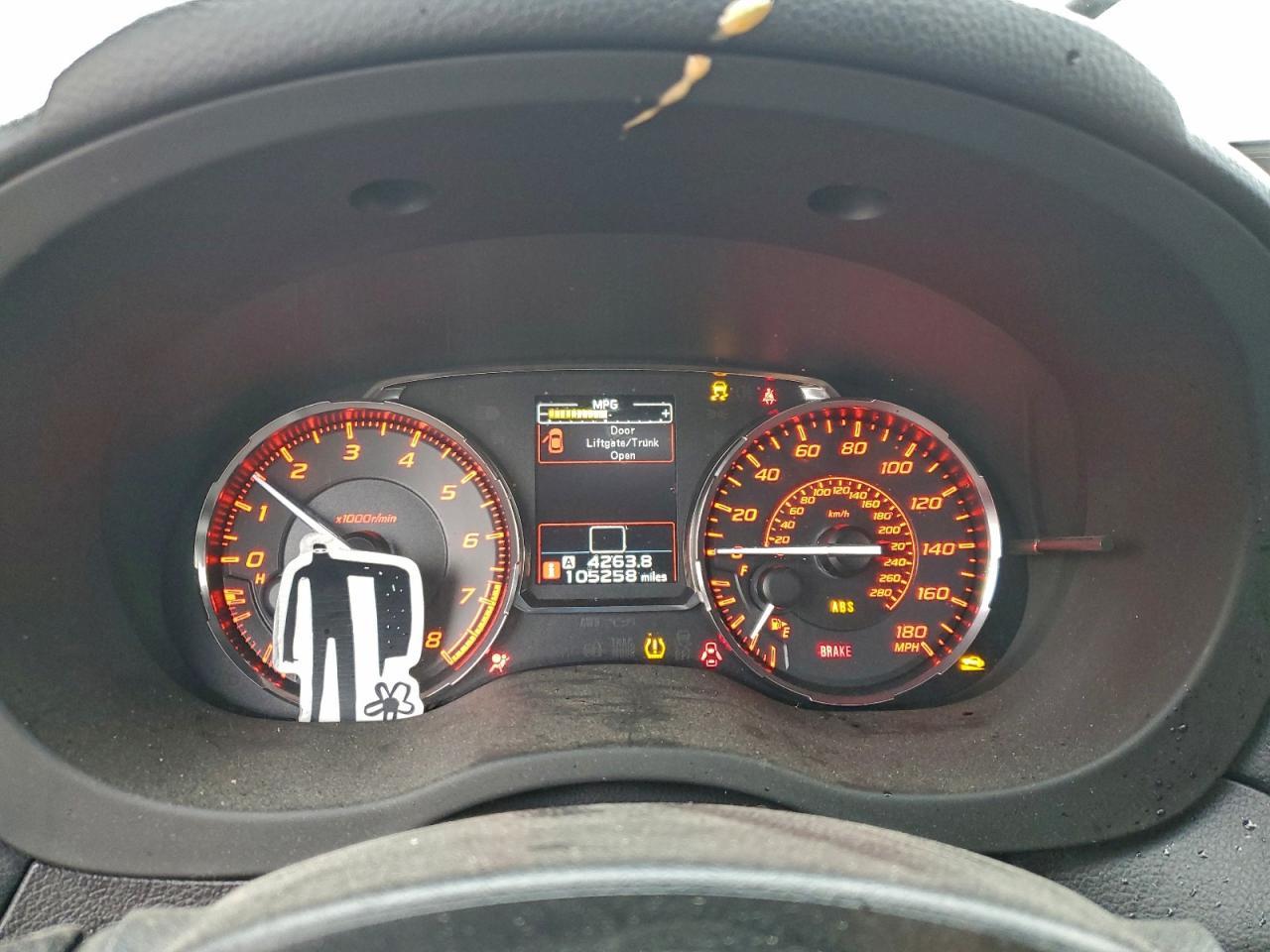 2015 SUBARU WRX