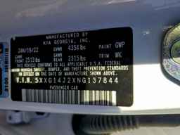 2022 KIA K5