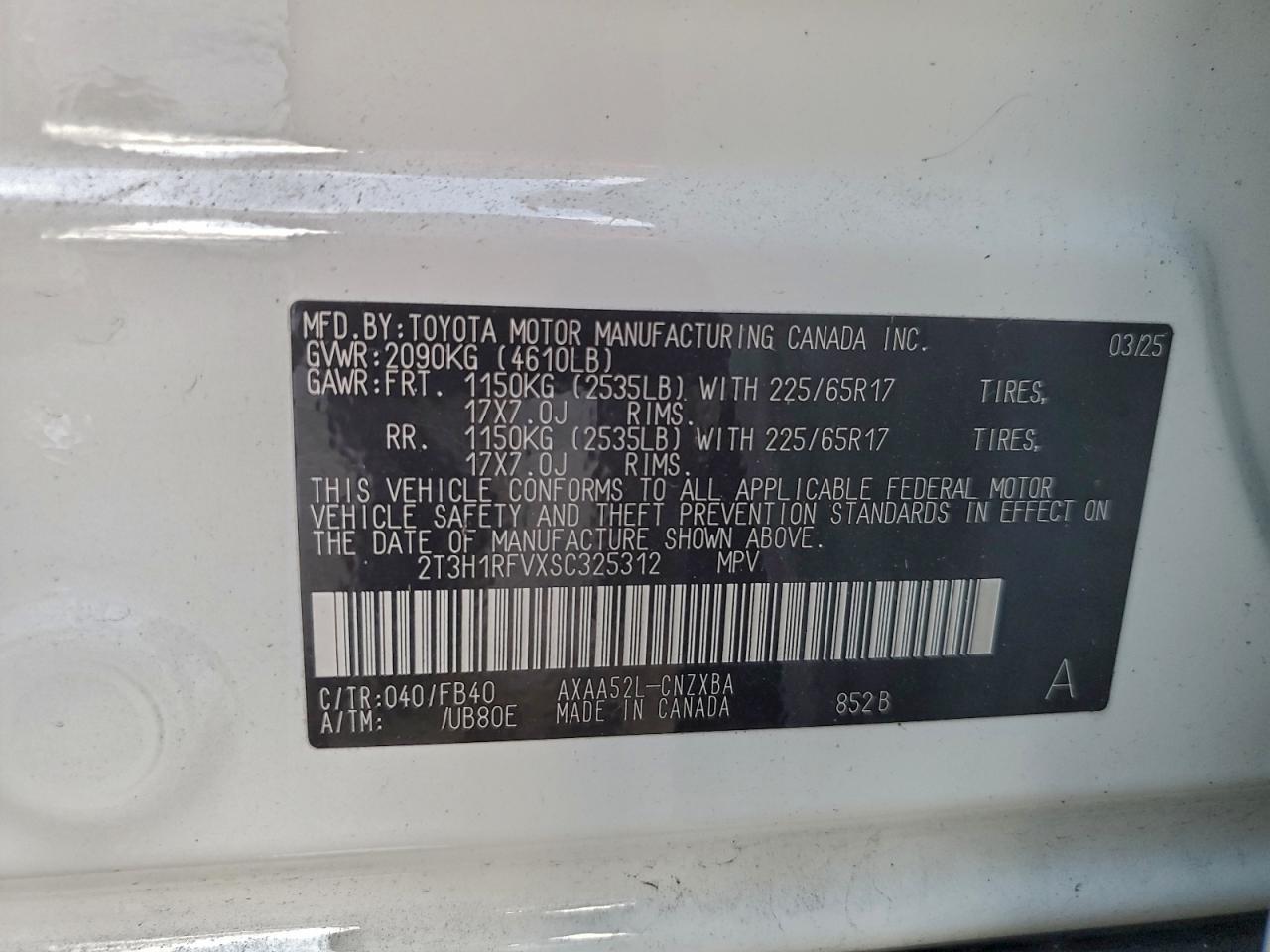 2025 TOYOTA RAV4