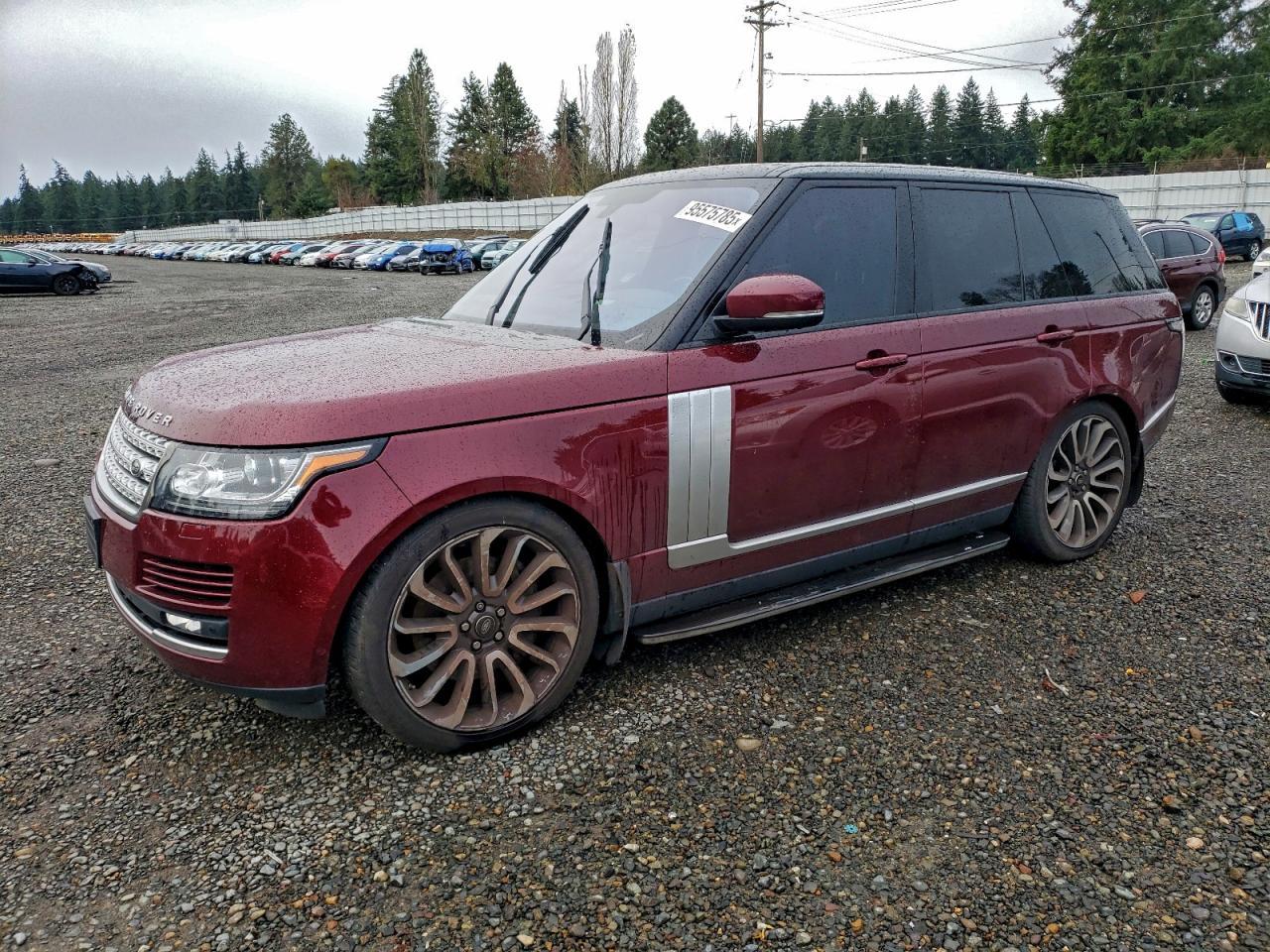 2016 LAND ROVER RANGE ROVER