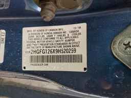 2009 HONDA CIVIC