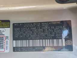2007 TOYOTA CAMRY