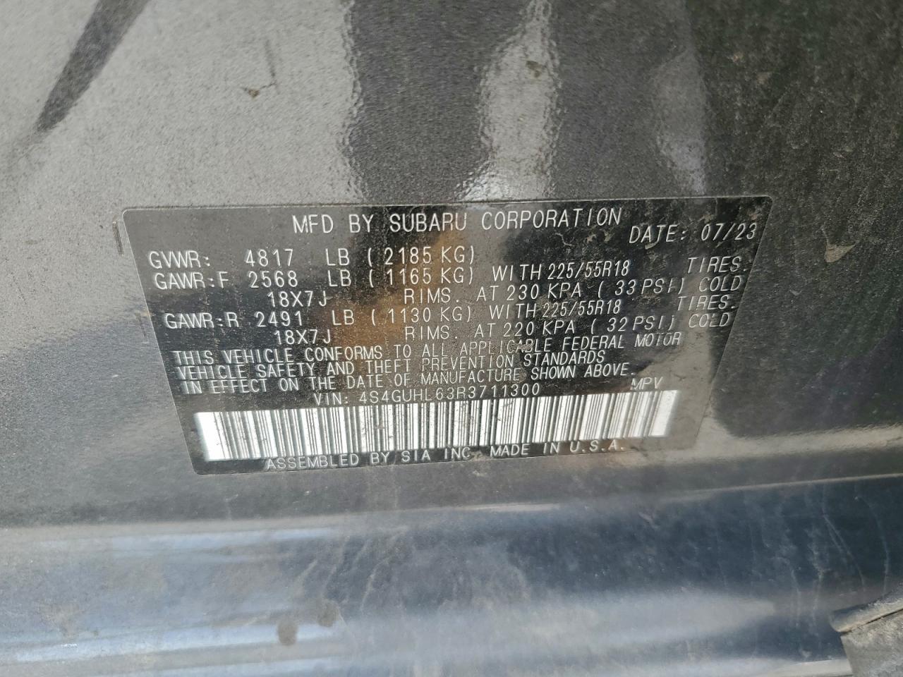 2024 SUBARU Crosstrek