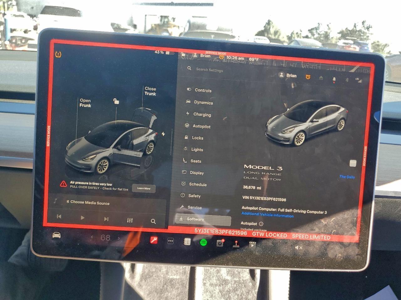 2023 TESLA MODEL 3