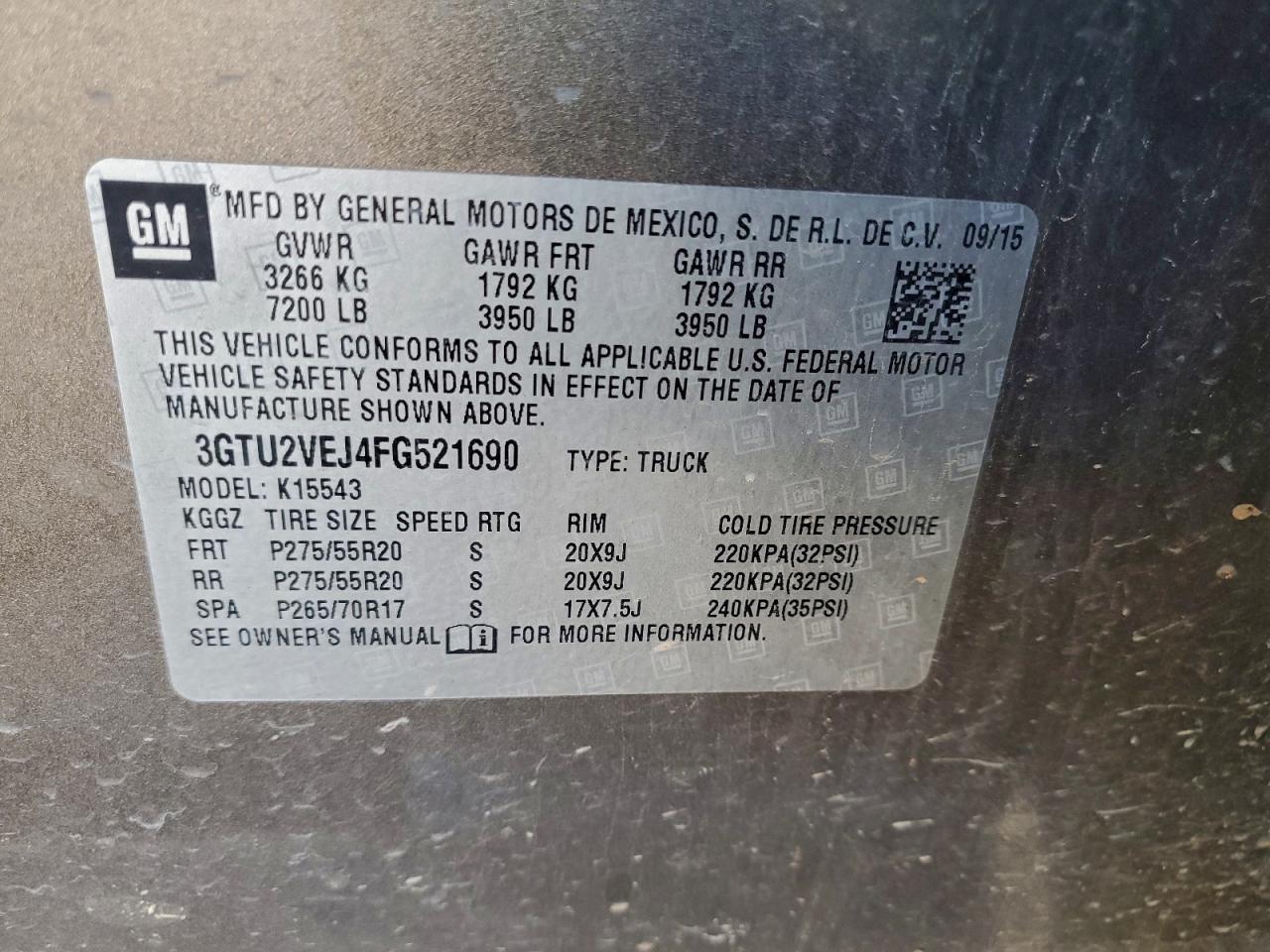 2015 GMC Sierra