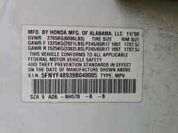 2009 HONDA PILOT