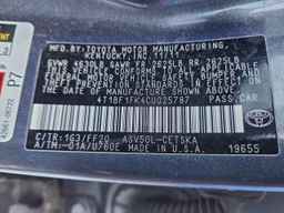 2012 TOYOTA CAMRY
