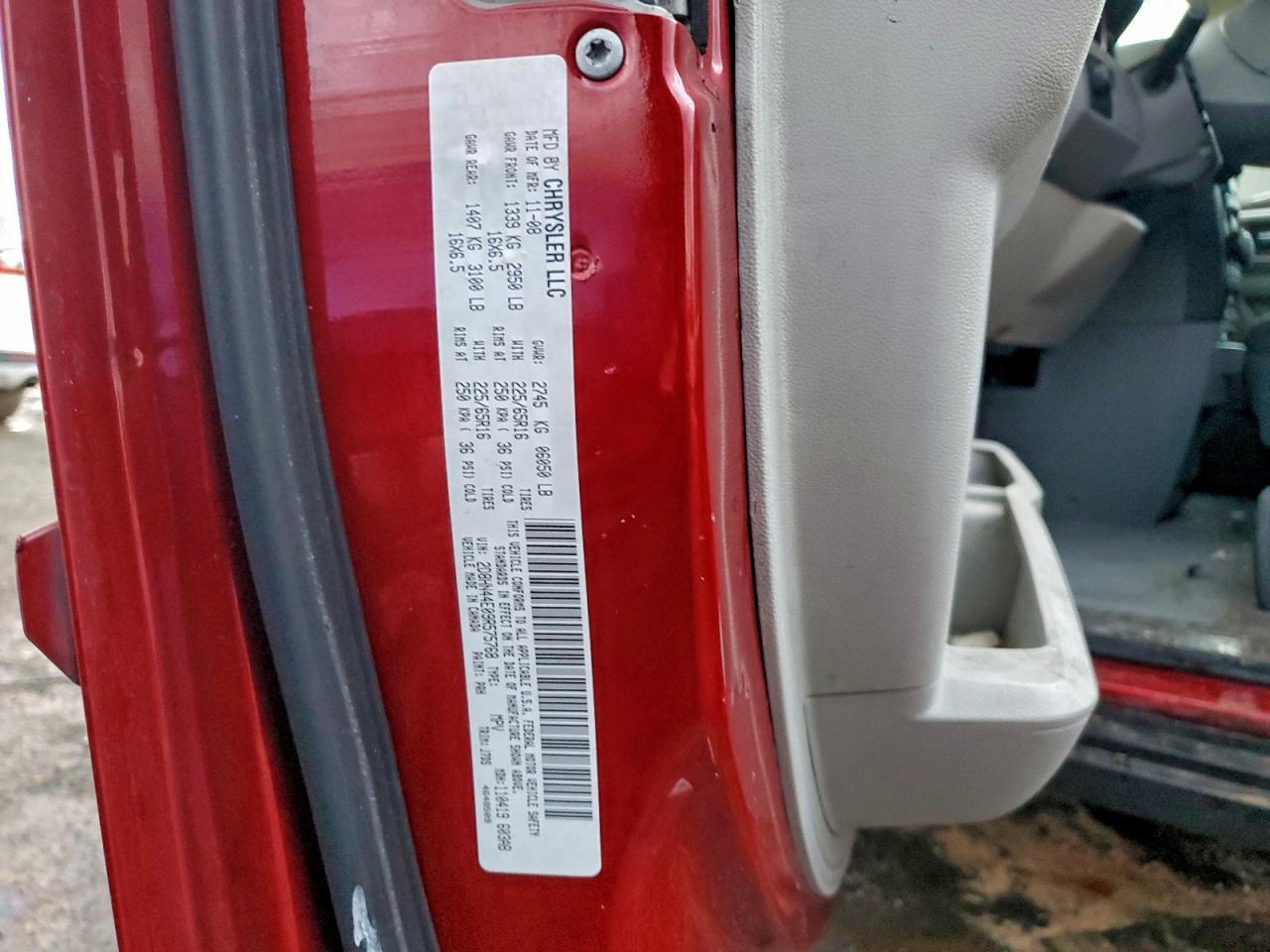 2009 DODGE GRAND CARAVAN