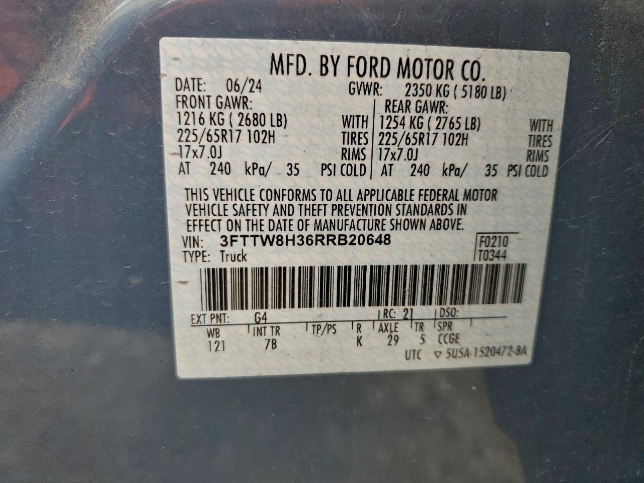 2024 FORD Maverick