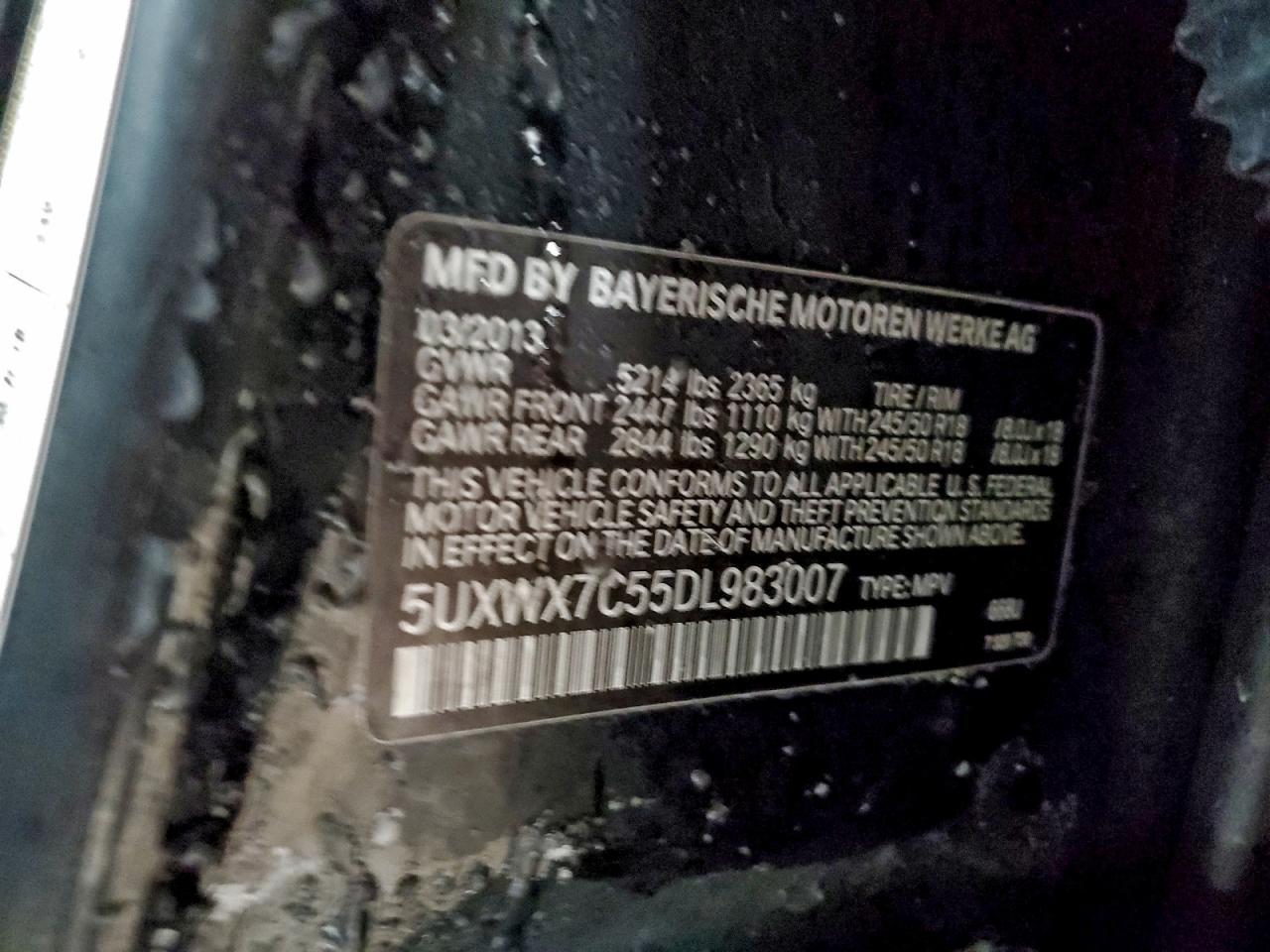 2013 BMW X3