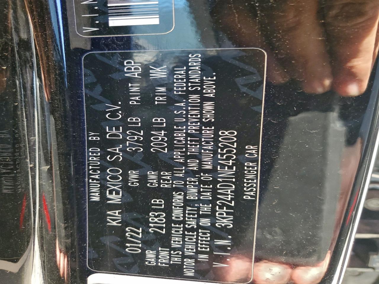 2022 KIA FORTE