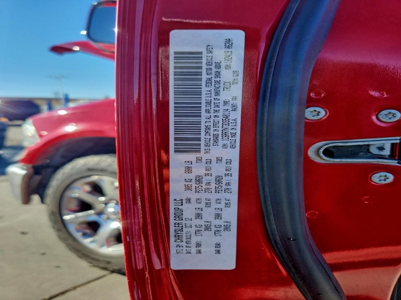 2013 RAM 1500