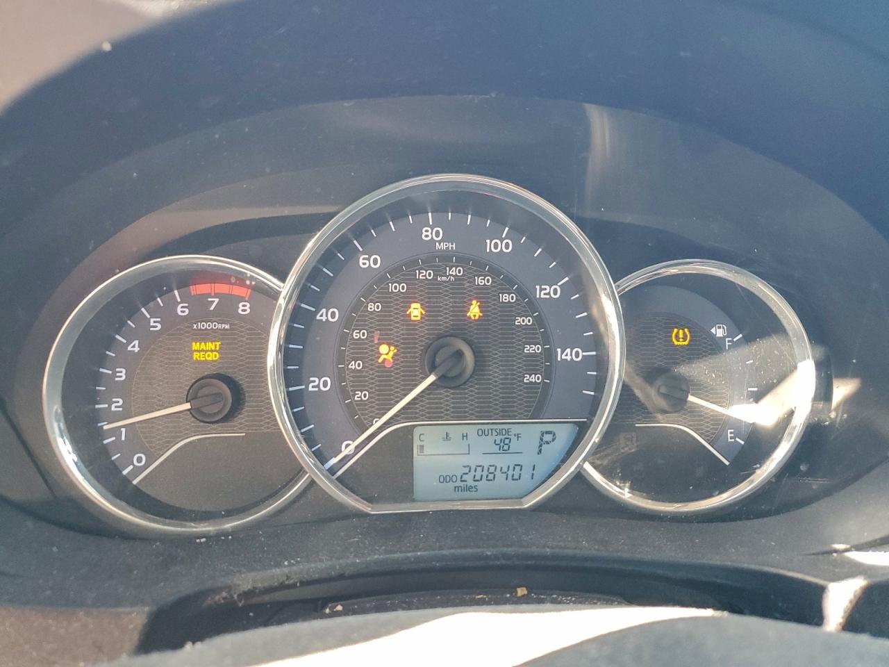 2016 TOYOTA COROLLA