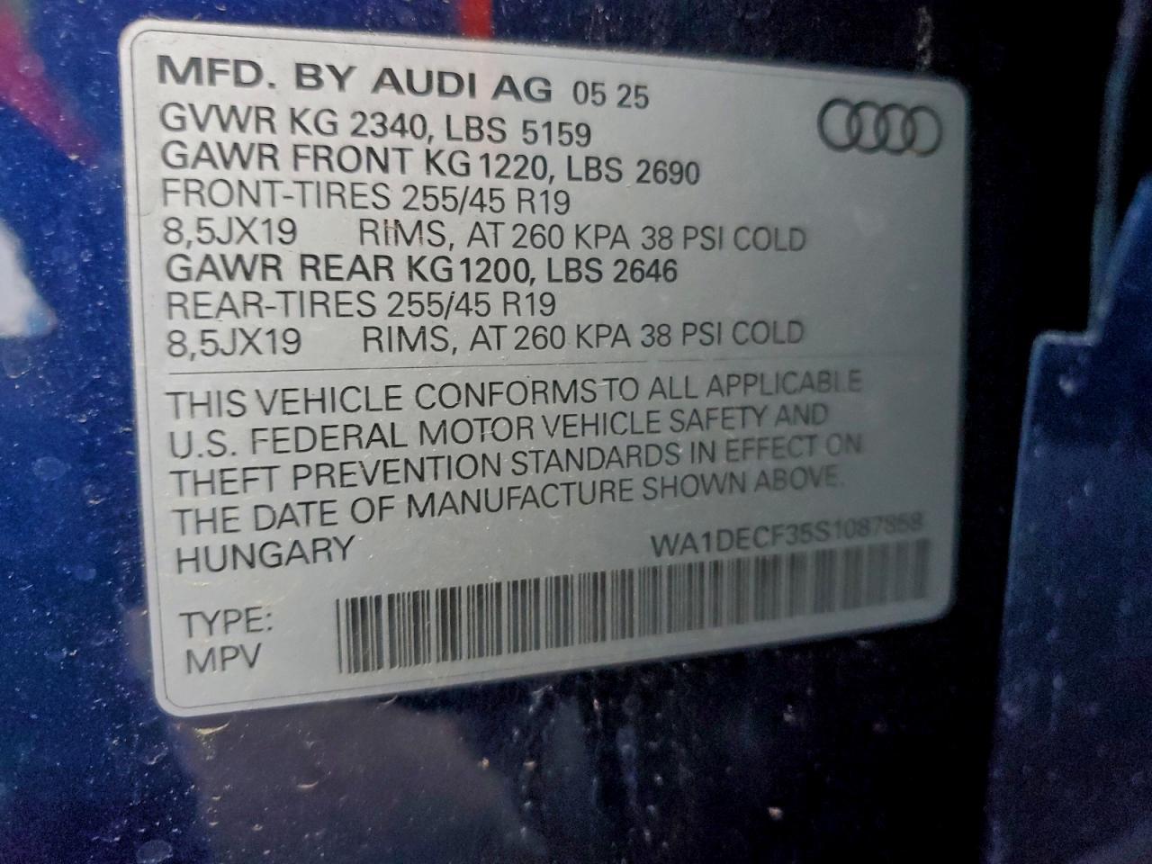 2025 AUDI Q3