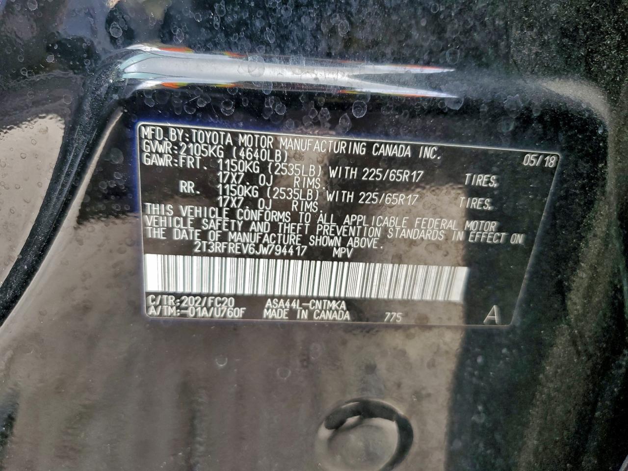 2018 TOYOTA RAV4