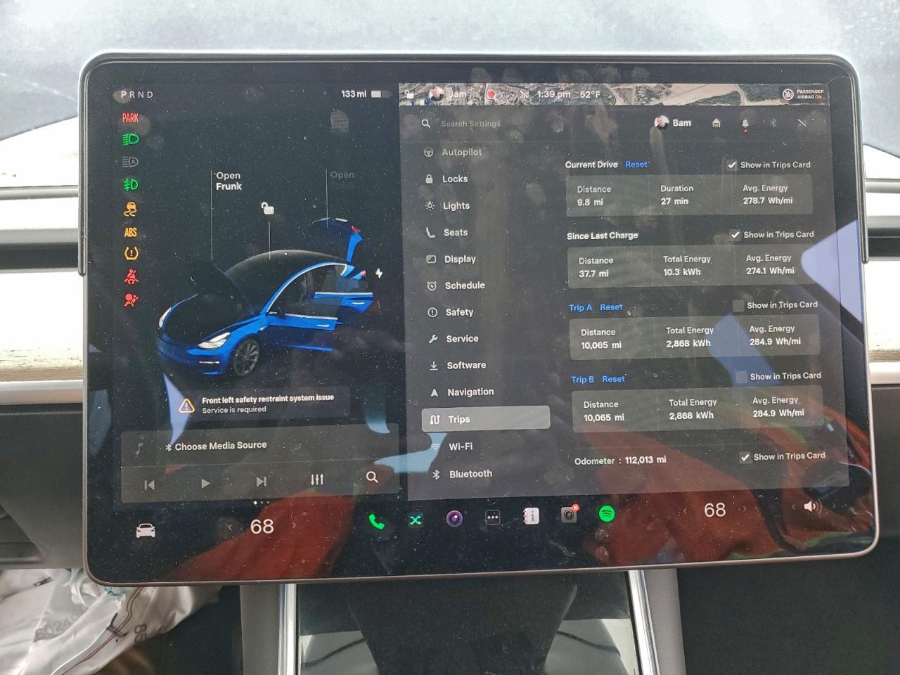2019 TESLA MODEL 3