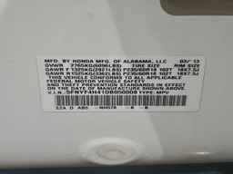 2013 HONDA PILOT