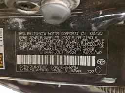 2020 TOYOTA PRIUS