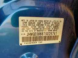 2007 HONDA FIT