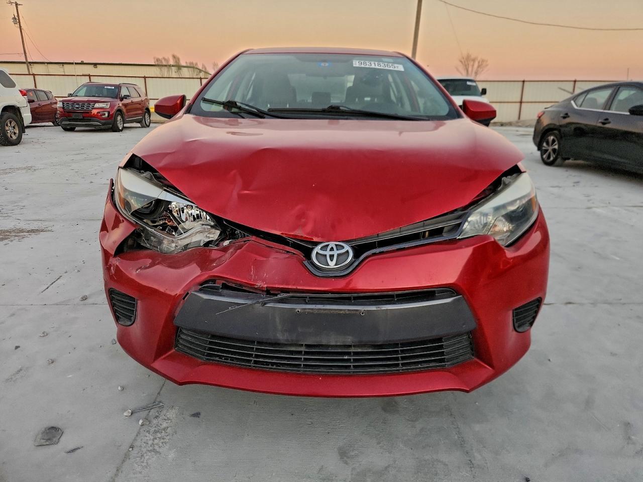 2016 TOYOTA COROLLA