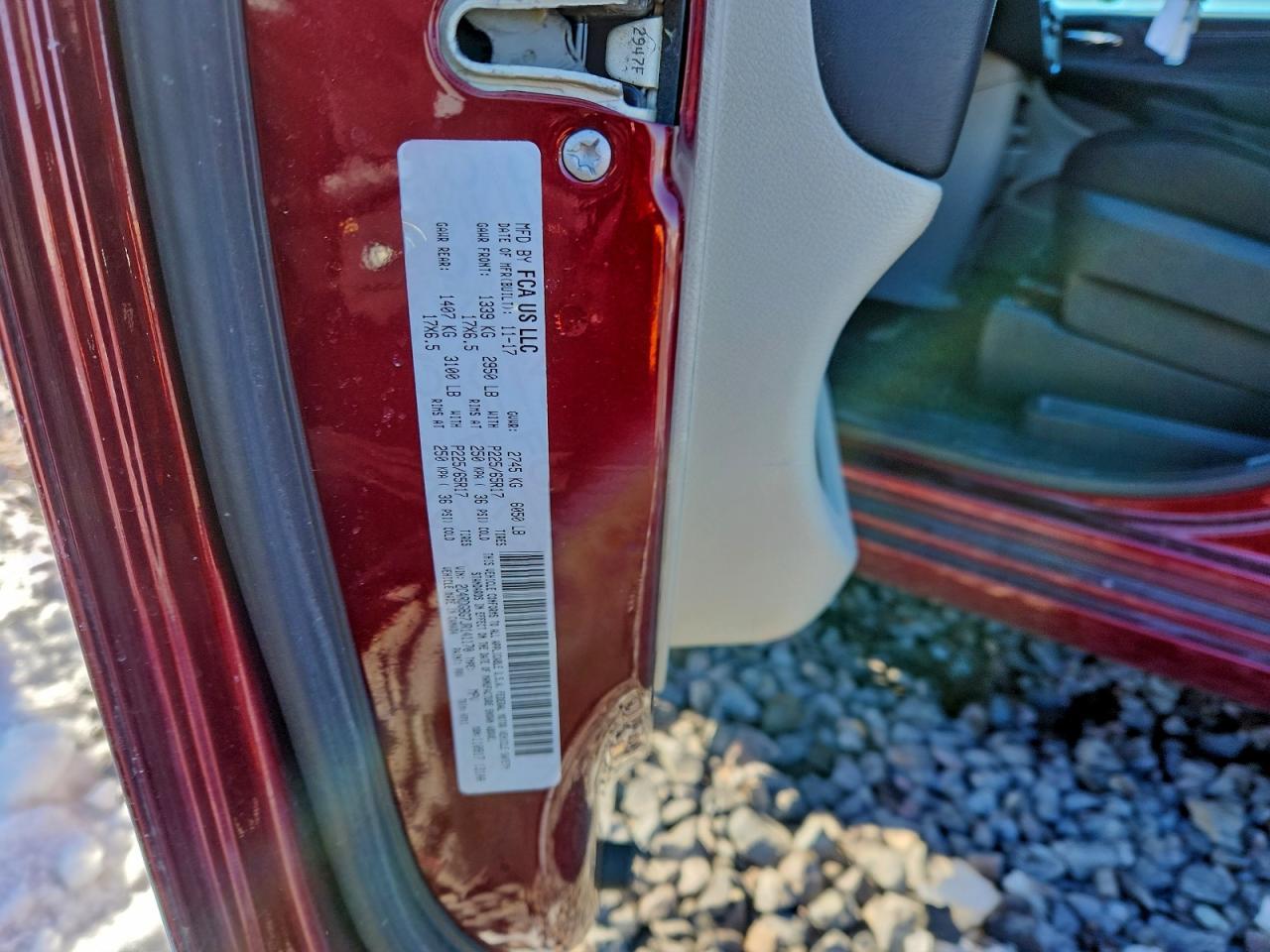 2018 DODGE GRAND CARAVAN