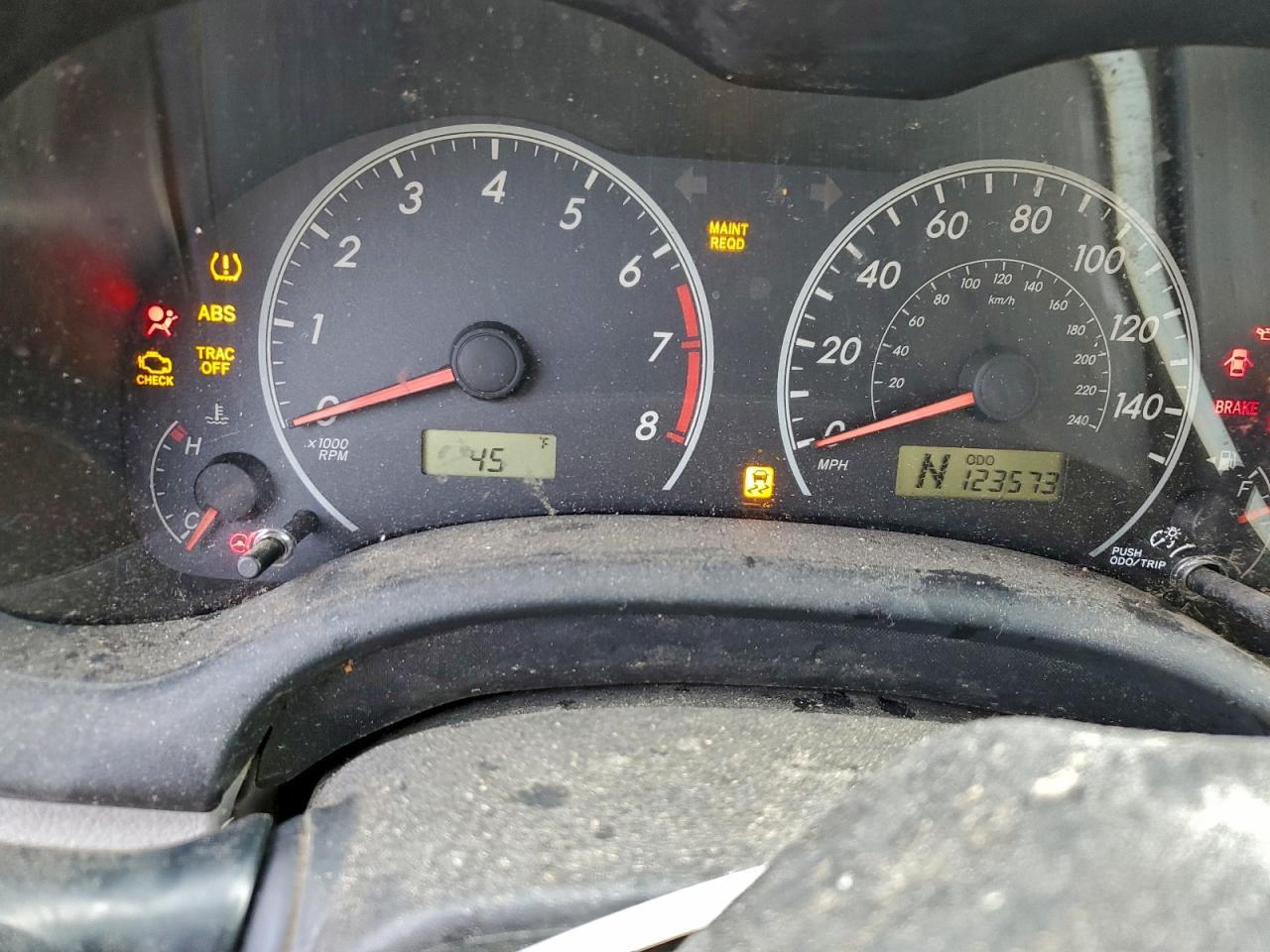 2011 TOYOTA COROLLA