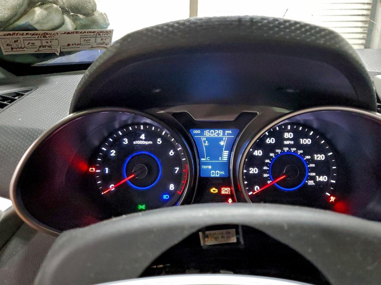 2016 HYUNDAI VELOSTER