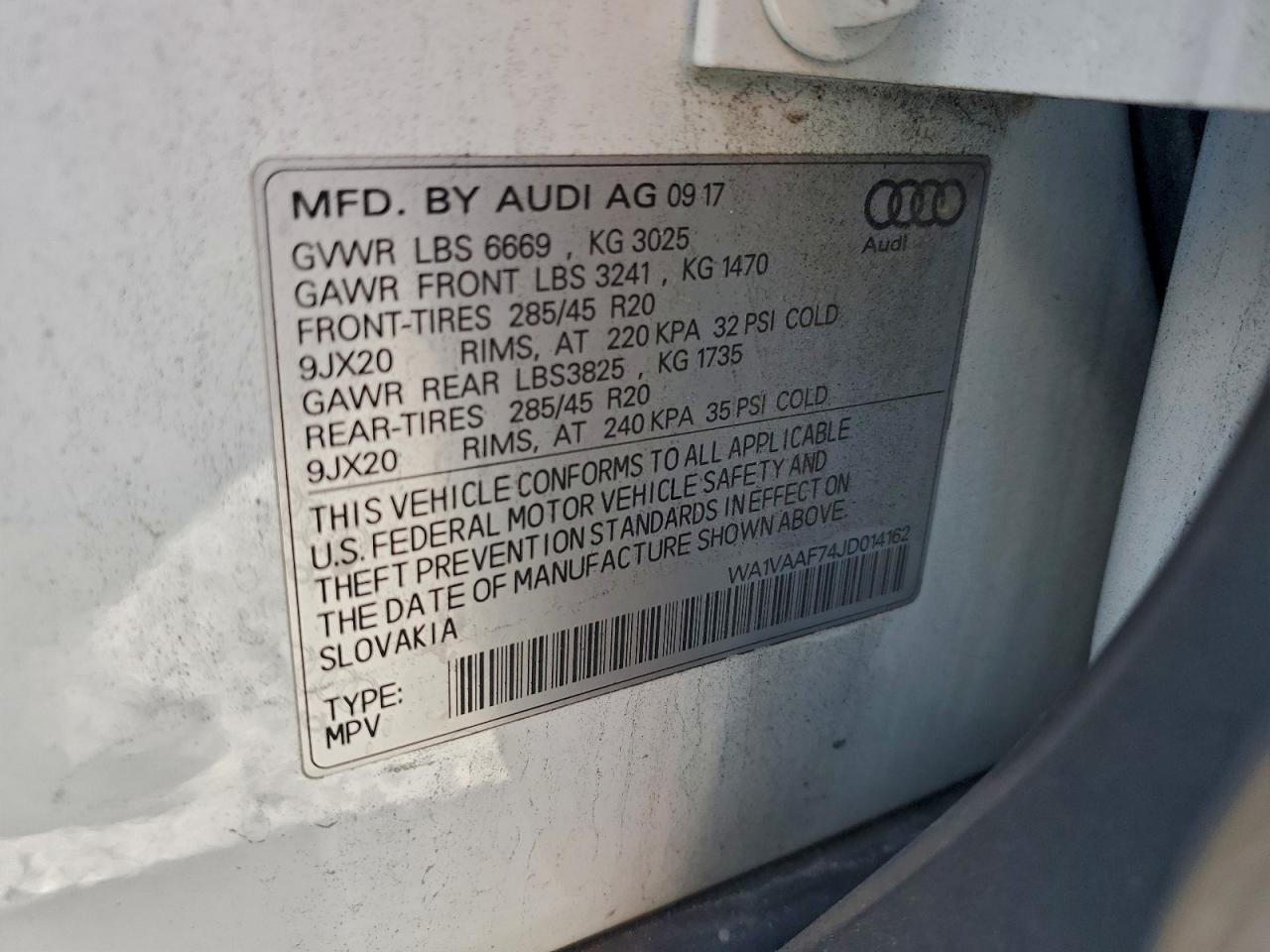 2018 AUDI Q7