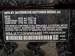 2019 BMW 5 series