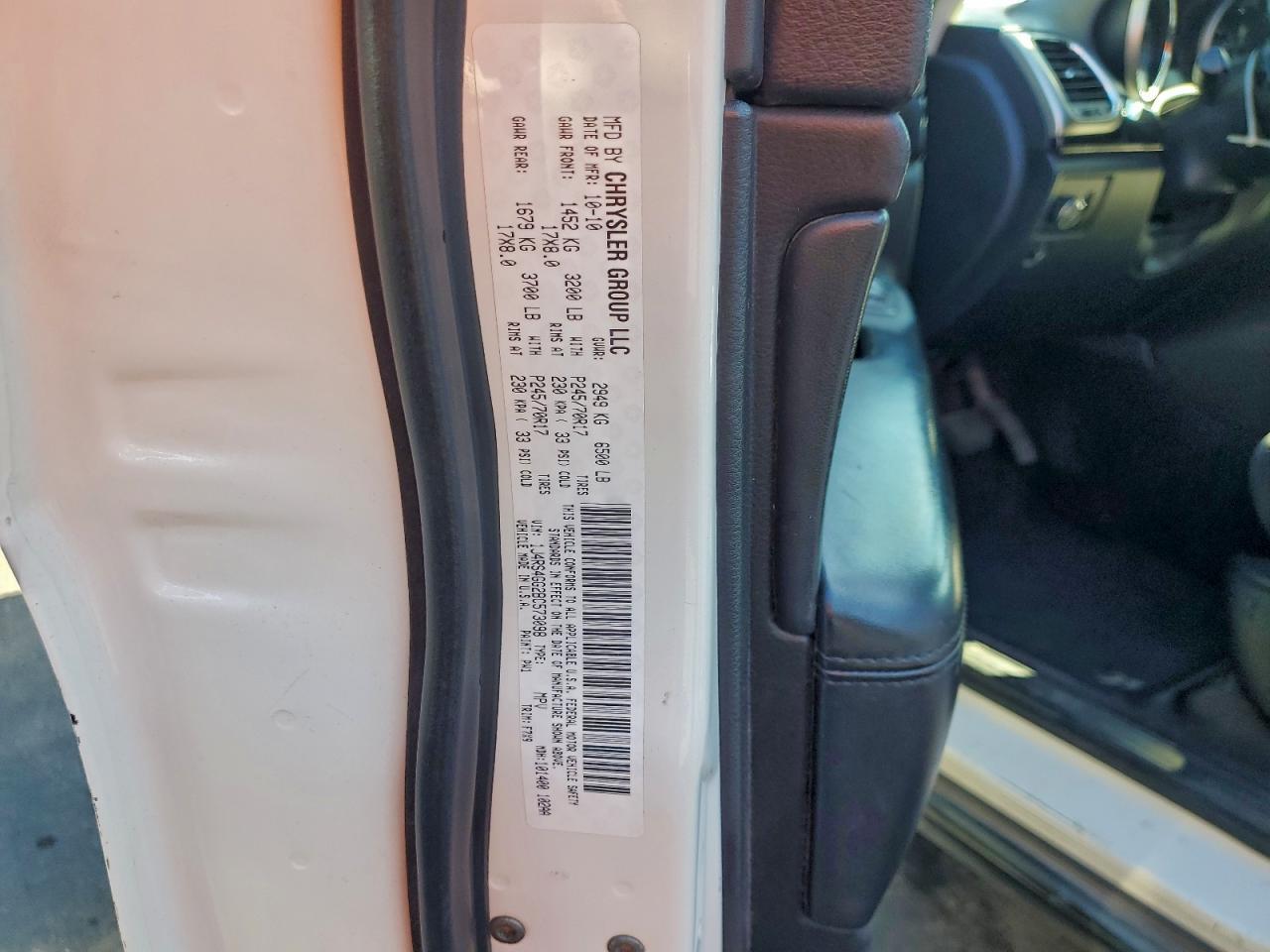 2011 JEEP Grand Cherokee