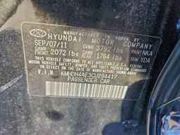 2012 HYUNDAI ELANTRA