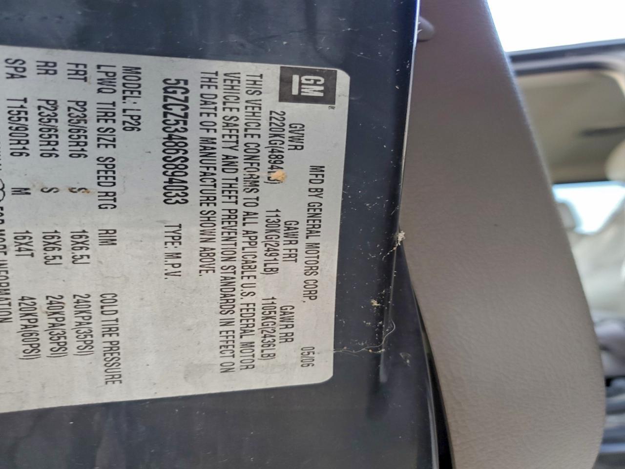 2006 SATURN Vue