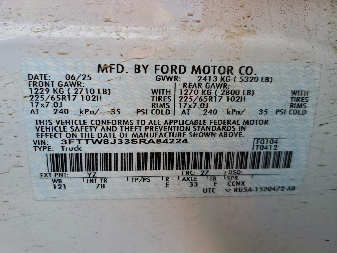 2025 FORD Maverick