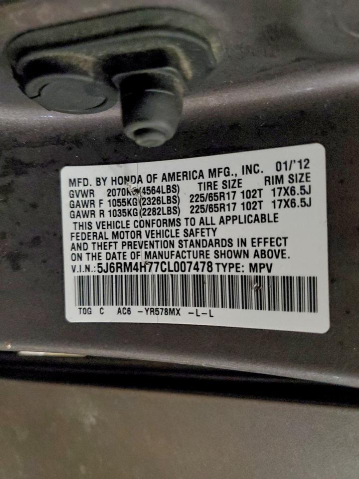 2012 HONDA CR-V