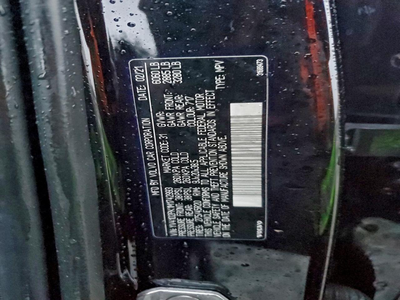 2021 VOLVO XC90