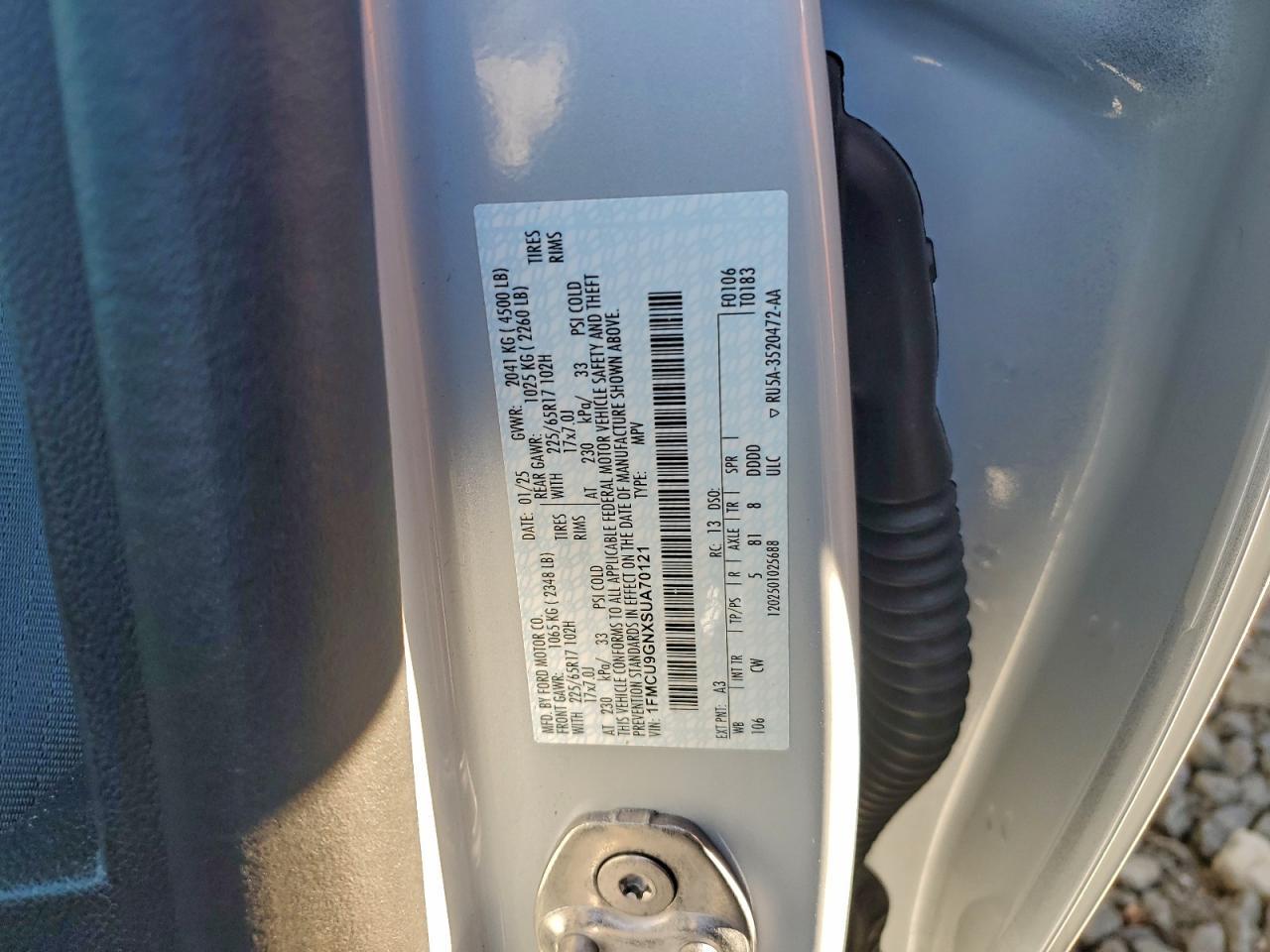2025 FORD ESCAPE